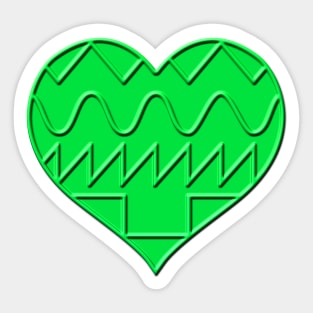 SYNTH HEART #10 Sticker